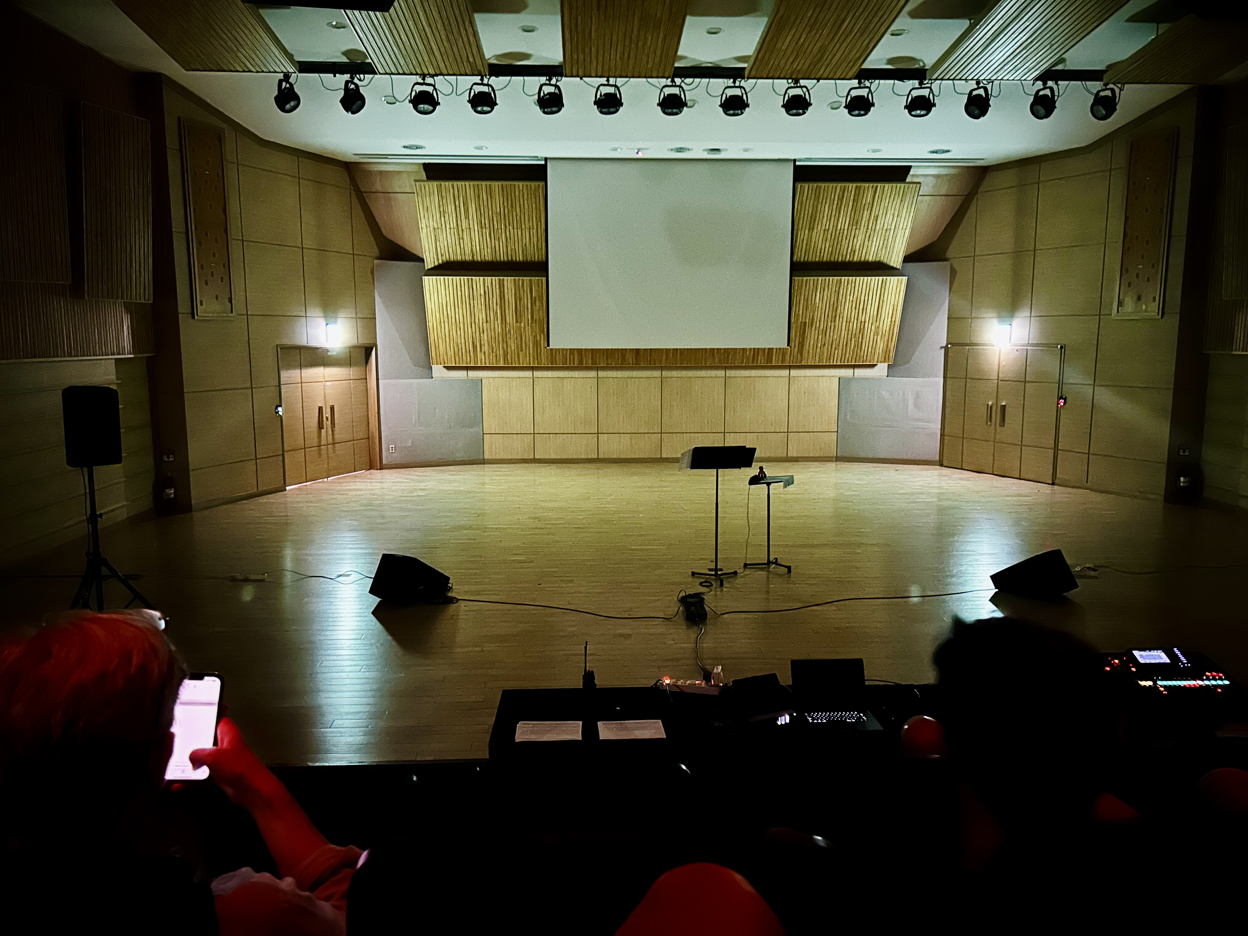 ICMC 2024 Seoul performance venue documentation for Defamiliarization